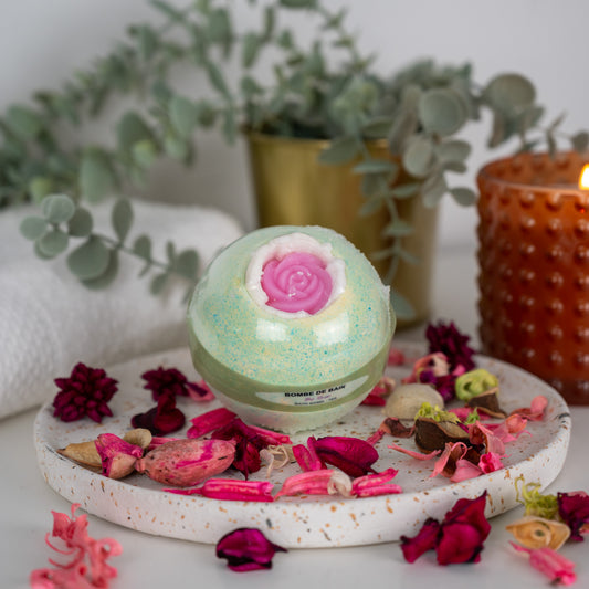 Bombe de bain Thé rose (180g)