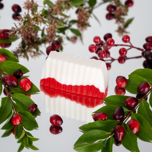 Tranche de savon Cranberry